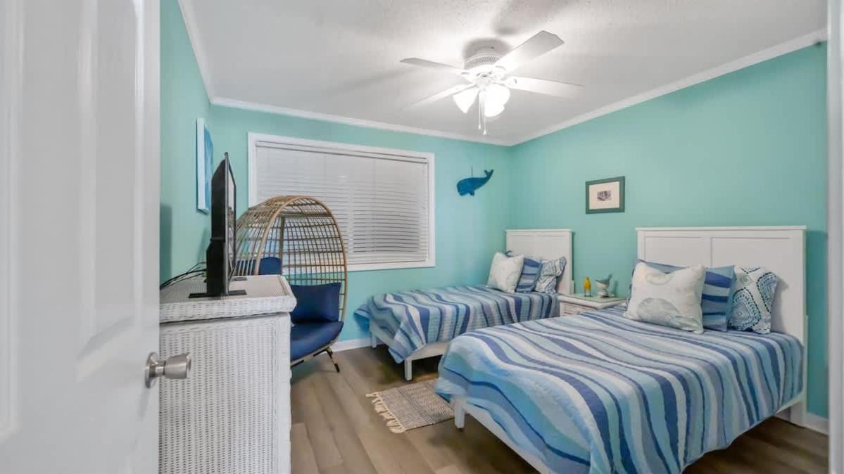 *2Br Oceanfront Retreat*King Ensuite*Pool*Nmb Cherry Grove*Pc4 Myrtle Beach Exterior foto