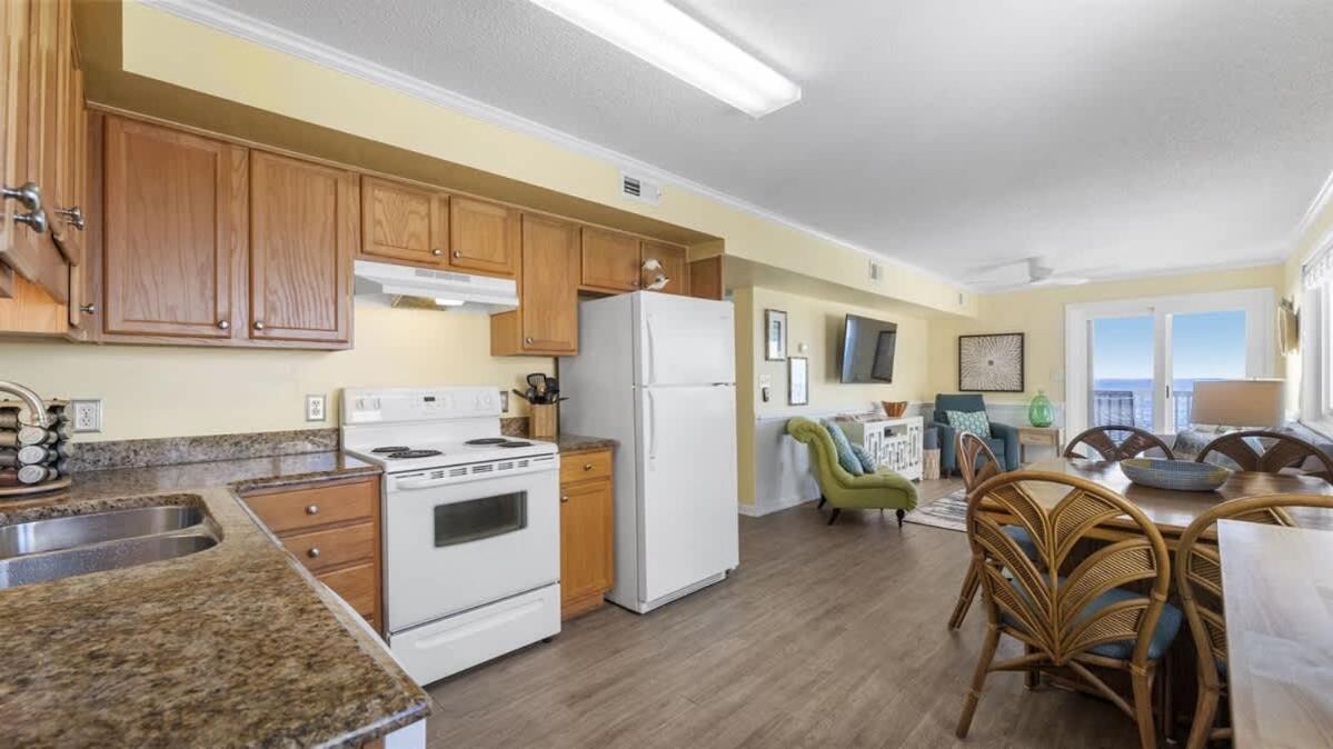 *2Br Oceanfront Retreat*King Ensuite*Pool*Nmb Cherry Grove*Pc4 Myrtle Beach Exterior foto