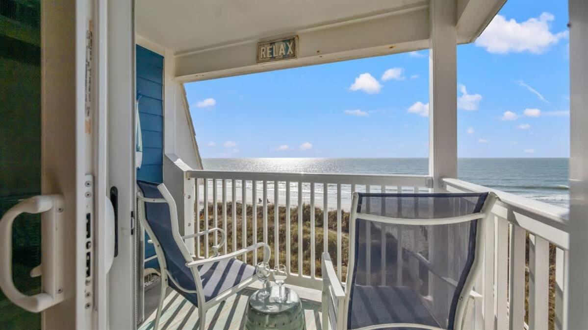 *2Br Oceanfront Retreat*King Ensuite*Pool*Nmb Cherry Grove*Pc4 Myrtle Beach Exterior foto